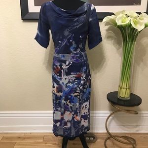 Anthropologie 100% Silk Dress